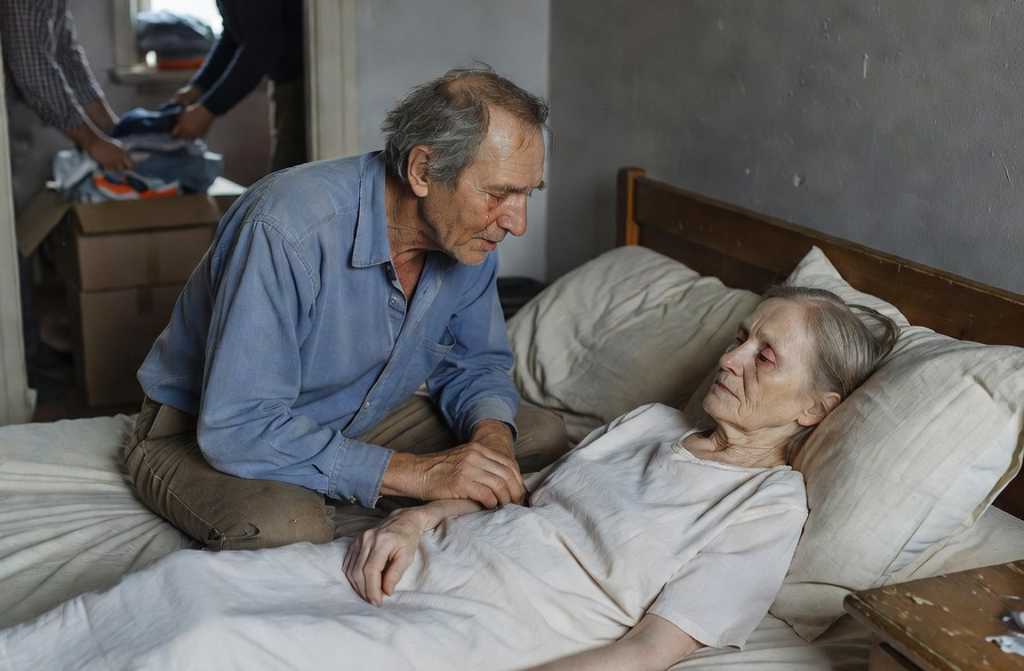 Bob hired a car when his wife was discharged from the hospital, and he and the neighbor carried her into the house. “Everything will be fine,” he comforted his wife, “just live. Even if you sit and talk with me. Just live. And I’ll manage everything. Just don’t leave me, my little dove…!”Bob hired a car when his wife was discharged from the hospital, and he and the neighbor carried her into the house. “Everything will be fine,” he comforted his wife, “just live. Even if you sit and talk with me. Just live. And I’ll manage everything. Just don’t leave me, my little dove…!